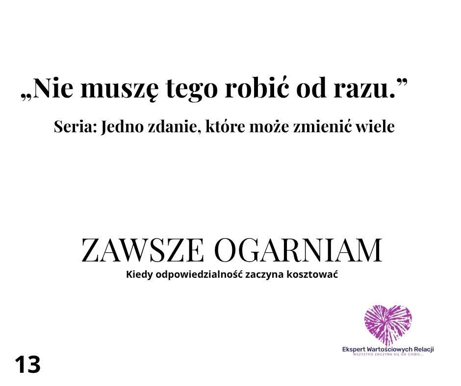 10 zdań, które mogą zmienić wszystko – Zawsze ogarniam